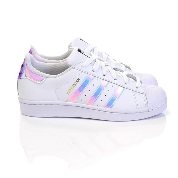 Adidas Originals SUPERSTAR J (blanco/tornasol)