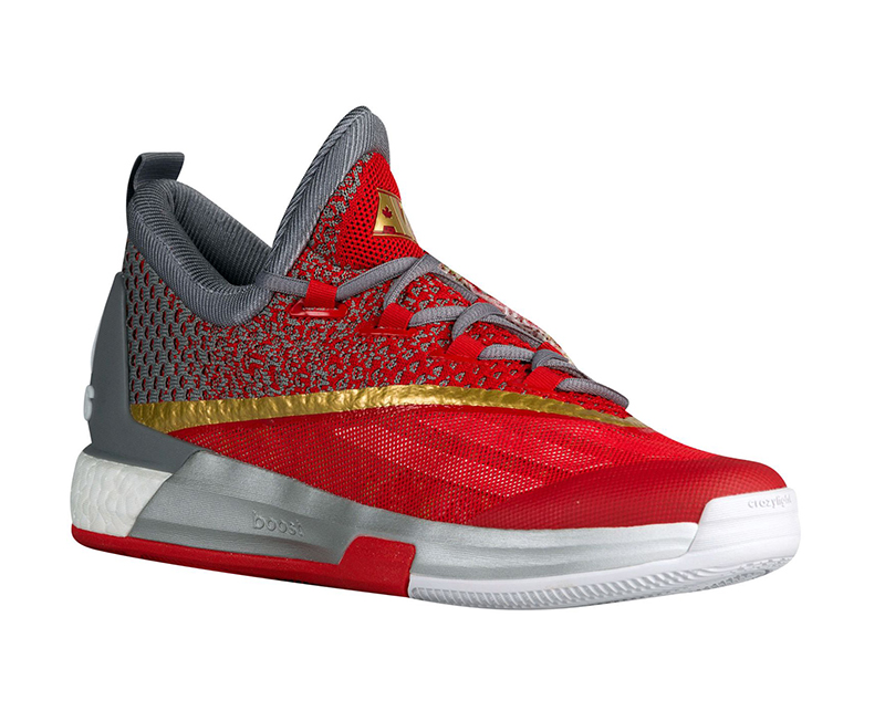 Adidas Crazylight Boost 2.5 Low PE AW Marita rojo gris blanco