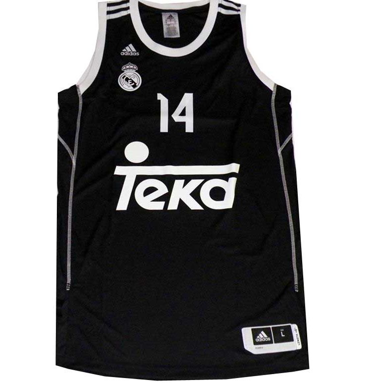Camiseta Ayón Real Madrid Basket 2014 Negra