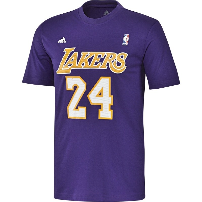 partner Dirty Ride Adidas NBA Camiseta Gametime Kobe Bryant Lakers (purple)