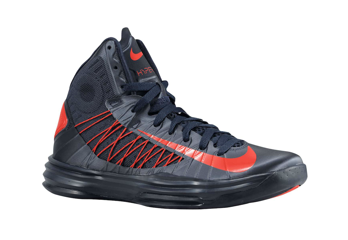 2010 Hyperdunks Red And Black Nike Hyperdunk 2010 Nike Stephen Curry Red  David Lee Wearing The, image size:1200x827