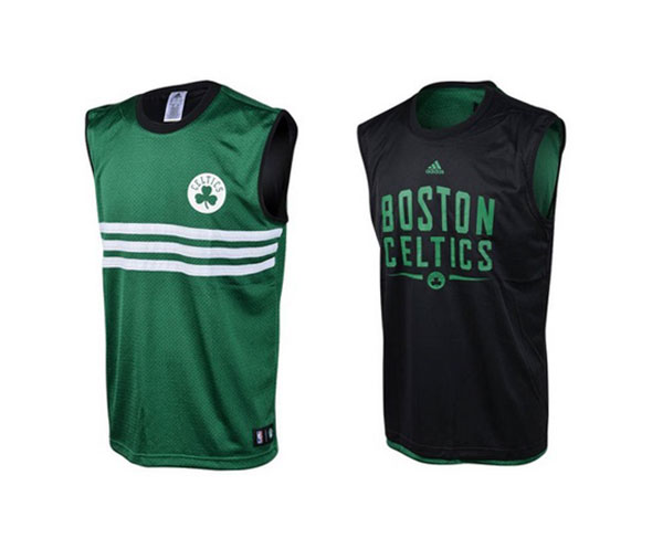 Adidas Camiseta NBA Celtics Summer Run Reversible (verde/negro)