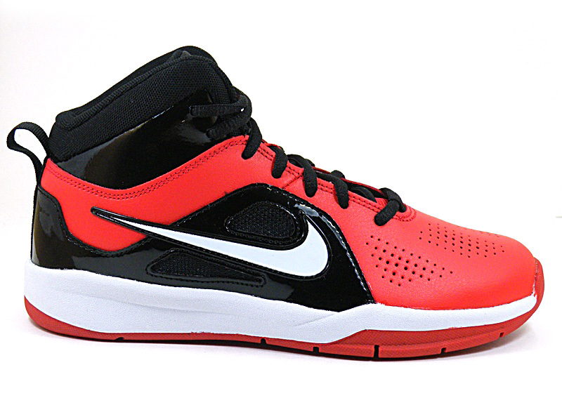Nike Team Hustle D 6 GS 600 rojo negro blanco