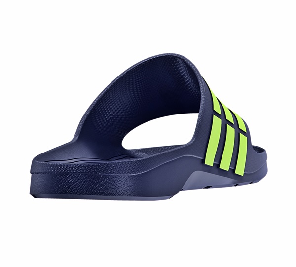 Chanclas Adidas Slide (azul/verde)