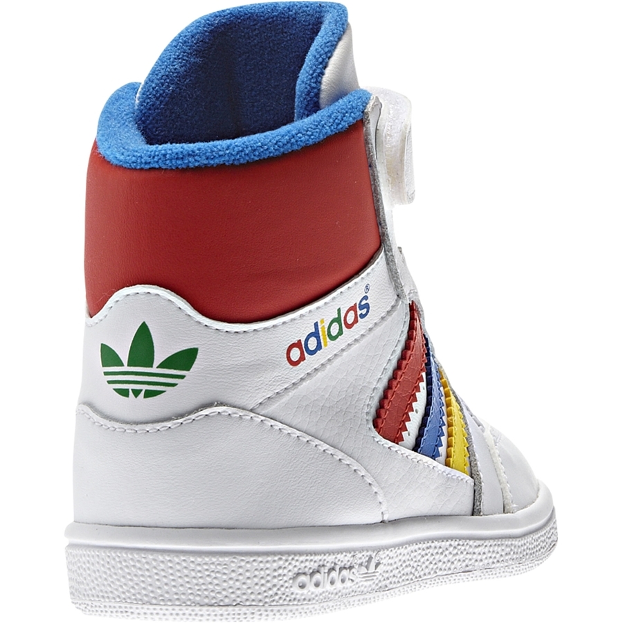 Existencia cristal Correspondencia Adidas Originals Pro Play CF Bebé (blanco/multicolor)