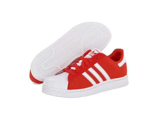 Adidas superstar 2025 2 mujer rojas