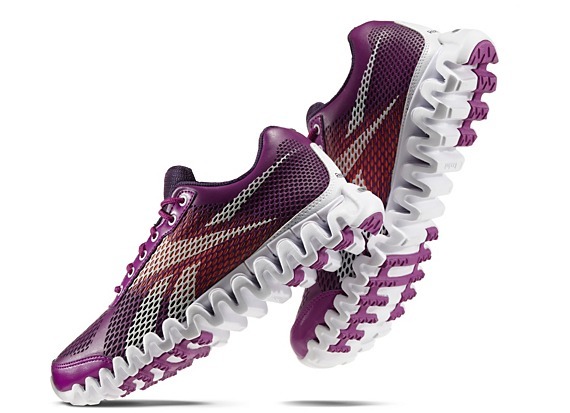 Reebok Zignano Burn Mujer berenjena purpura blanco