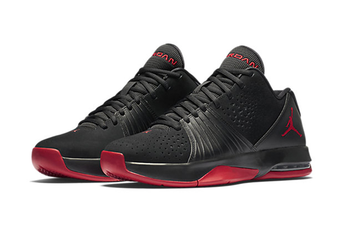 Jordan 5 am deals black and red