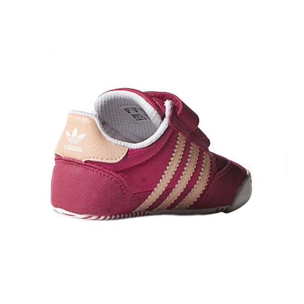 Adidas Originals Dragon Learn 2 Walk Crib rosa blanco