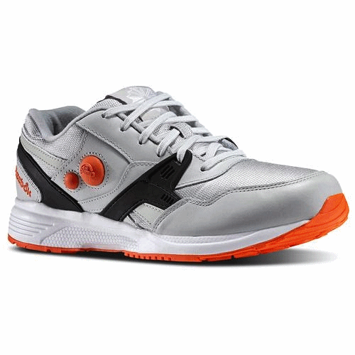 Reebok Pump Running Dual MU gris naranja negro blanco