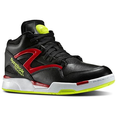 Reebok pump hombre shop negro