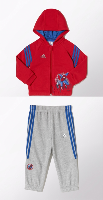 Adidas Chandal Marvel (rojo/azul/gris)