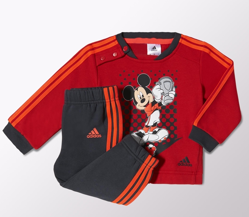 Doncella Detectar pasillo Adidas Chándal Bebé Disney Mickey Mouse (rojo/azul/rojoatomico)