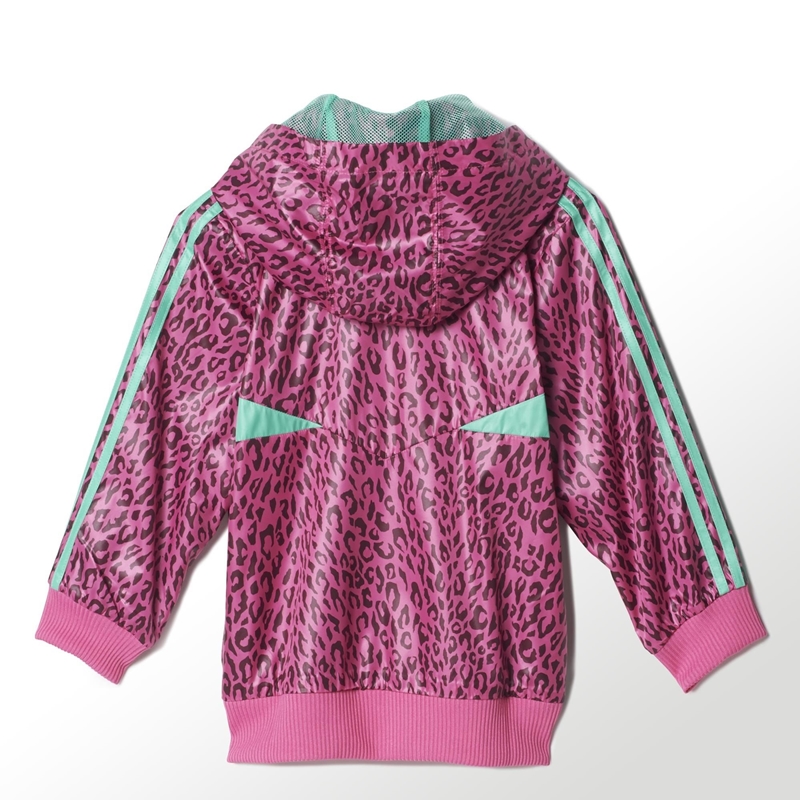 Adidas Original Bebé Chaqueta TT Cheetah (rosa/turquesa)