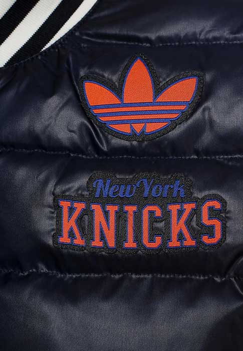 Adidas Original Chaqueta Mujer Knicks Varsity (azul tinta/blanc