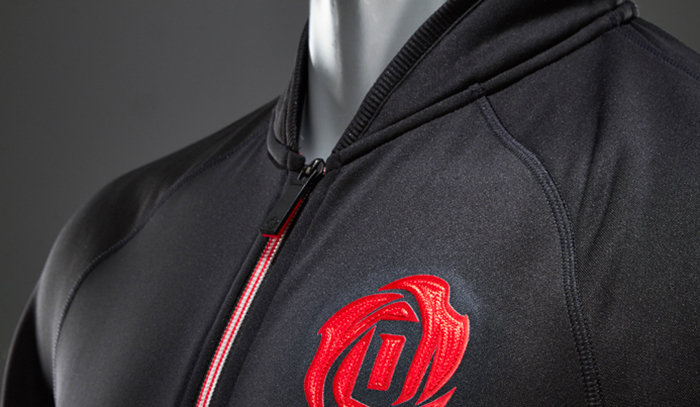 Adidas D Rose Chaqueta negro rojo Manelsanchezstyle