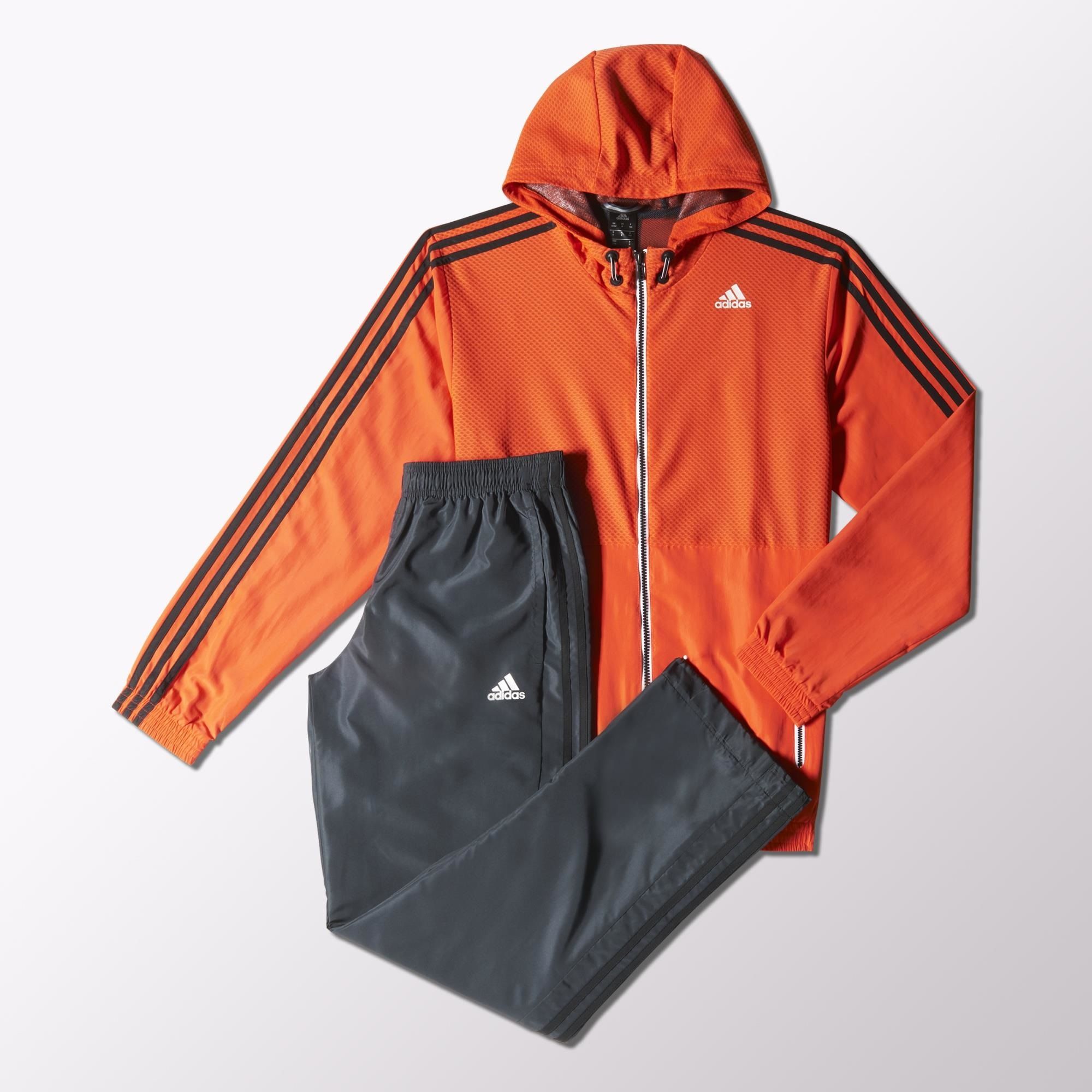 Adidas Hombre Training Climalite (naranja/grisoscuro)