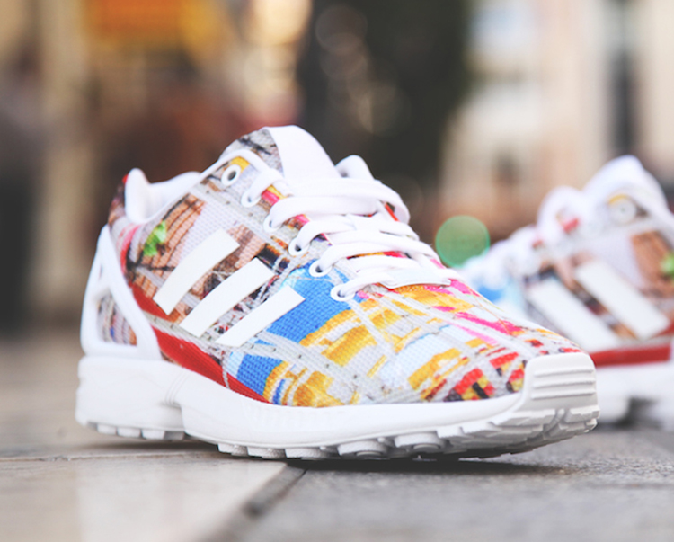 Zapatillas adidas zx flux blancas discount