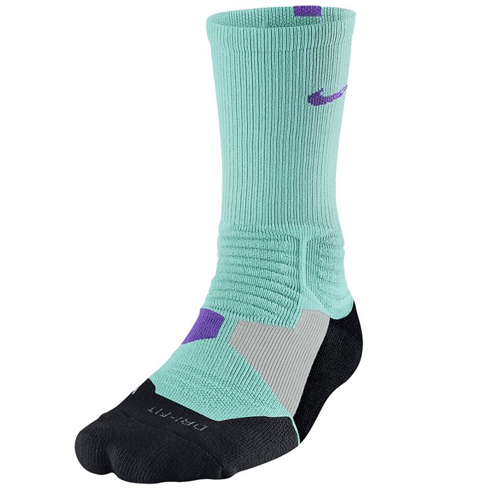 Calcetines Nike Hyper Elite Basket Crew (357/turquesa/hyperuva)