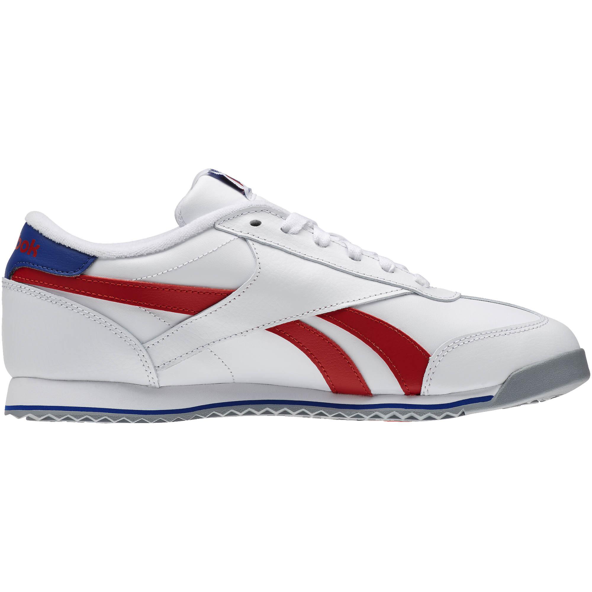 reebok blancas con azul