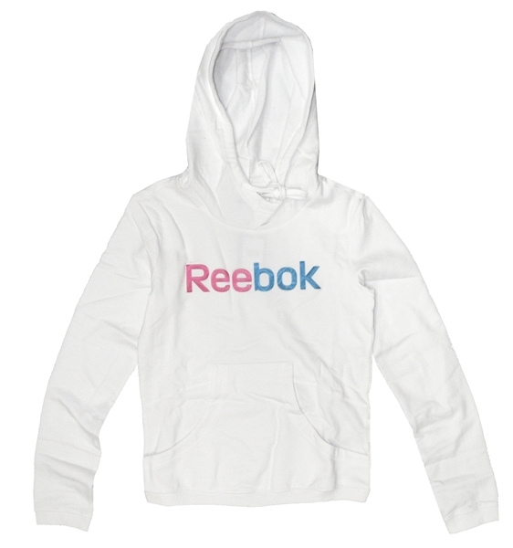 sudadera reebok mujer blanco