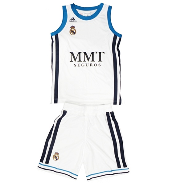 Adidas Equipación Basket Real Madrid 2012/2013 (Blanco/Azul)