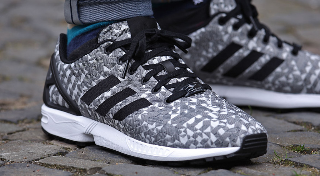 zx flux adidas gris