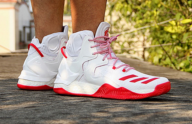 Adidas D Rose 7 "White Home" Manelsanchezstyle.com