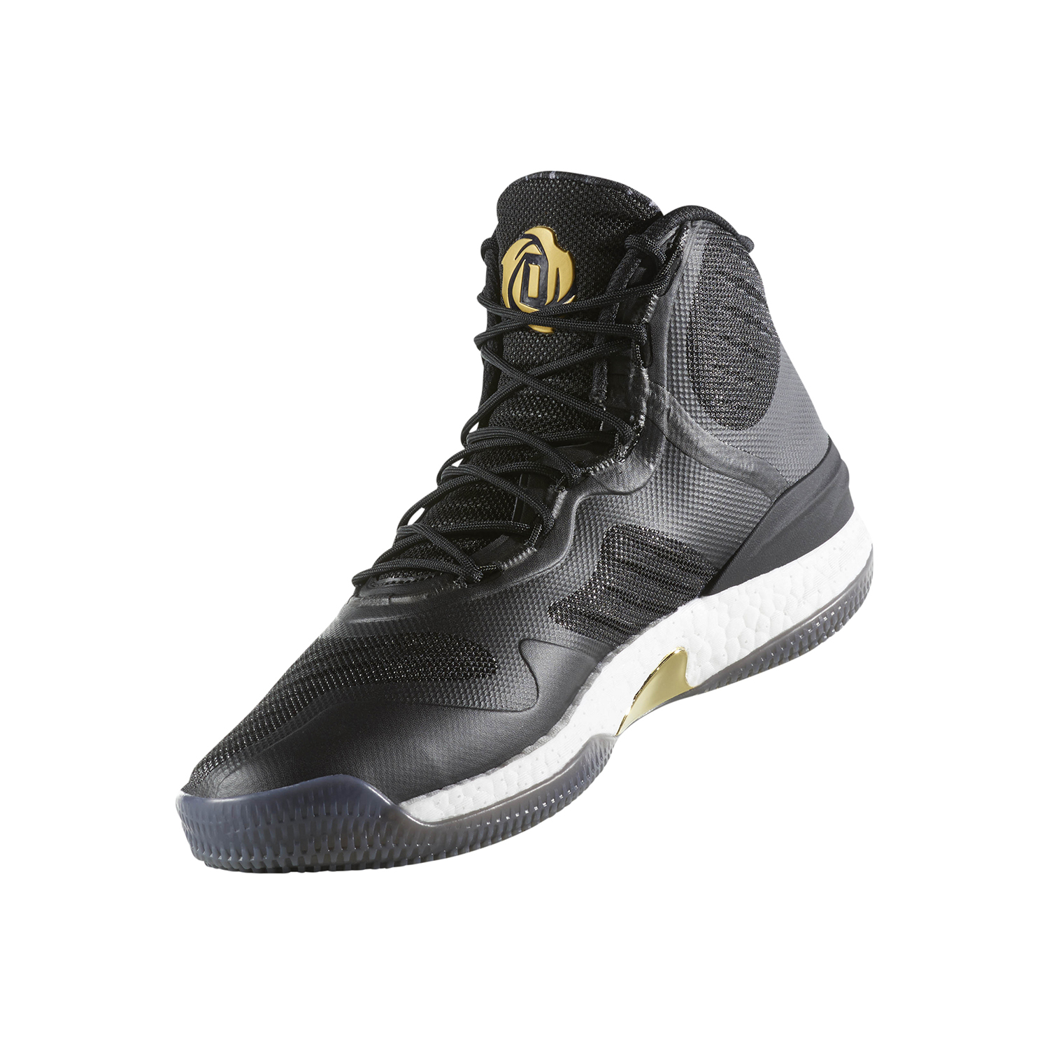 Adidas d rose 8 black gold sale