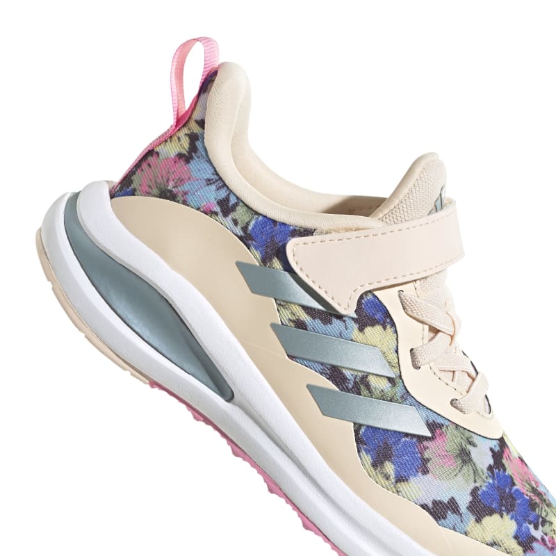 solamente En necesidad de ratón o rata Adidas FortaRun Sport Running Lace and Top Strap "Power Flowers"