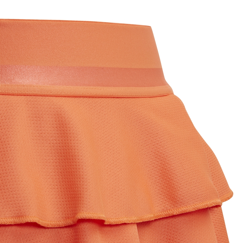 Adidas Girls Frill Skirt (hi-res coral)