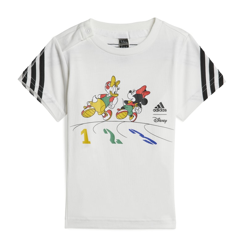 Majestuoso Carteles Campaña Adidas Infants Disney Mickey Mouse T-Shirt (white)
