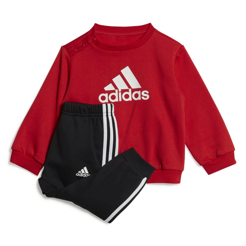 Humano fuegos artificiales Lujoso Adidas Infants Essentials Logo Sweatshirt and Pants(Red)