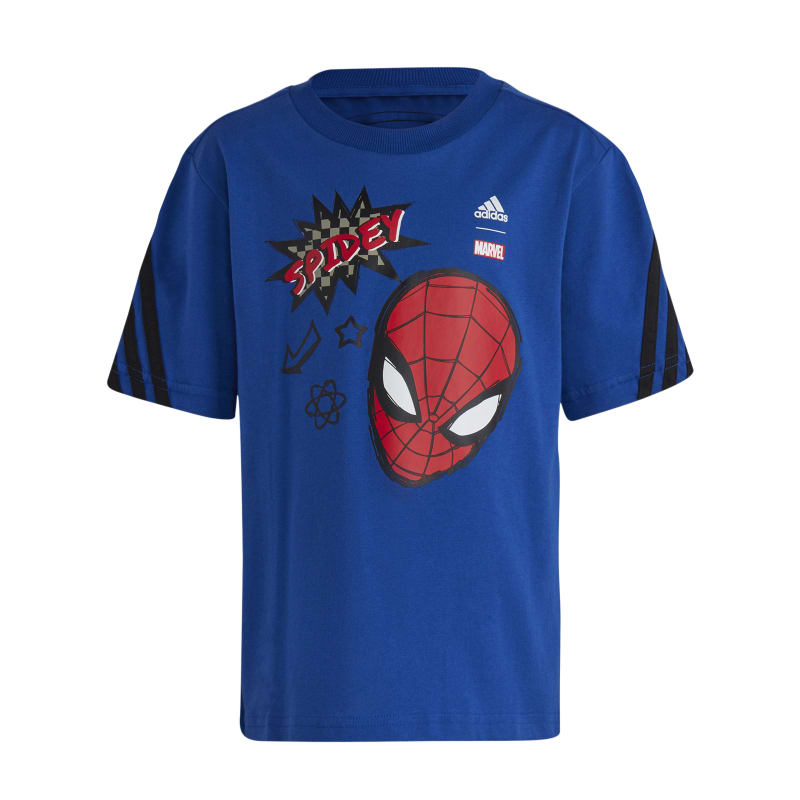 Salvaje espalda Extra Adidas Junior x Marvel Spider-Man T-Shirt(Royal Blue / Black)