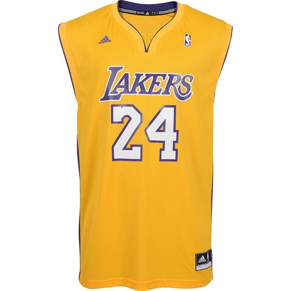 Adidas Camiseta Réplica Kobe Lakers (amarilla)