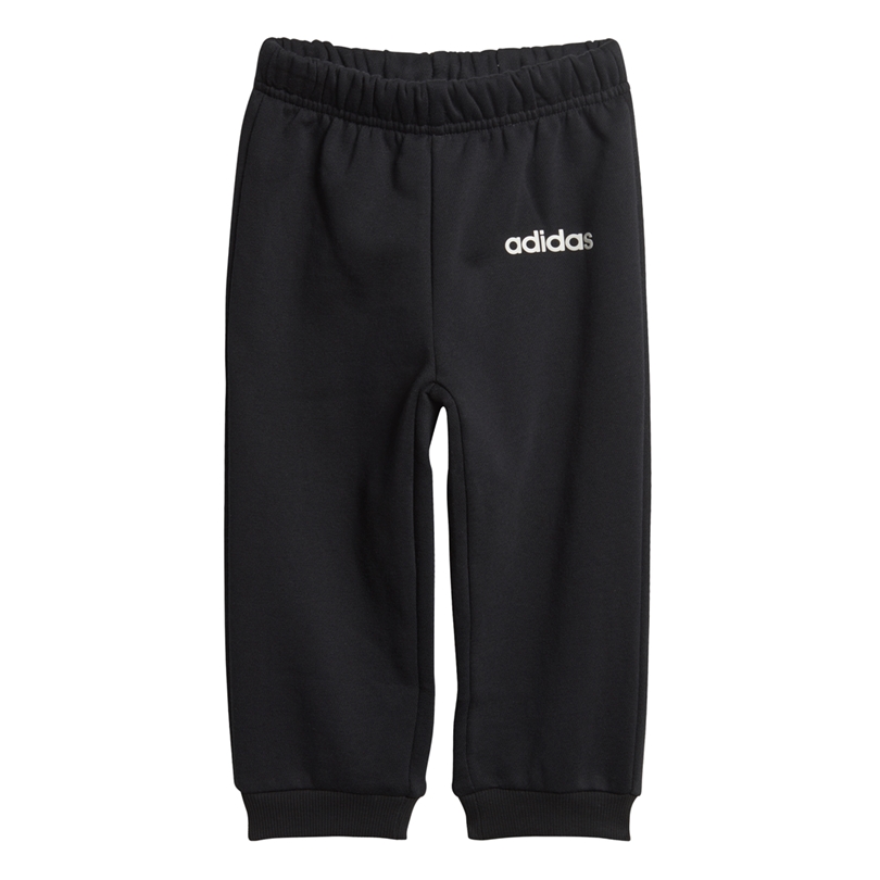 Adidas Linear Fleece Jogger Set Infants (medium grey/black)