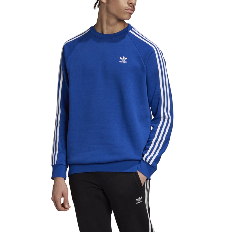 Adidas Originals 3-Stripes Crew Sweatshirt (royal)
