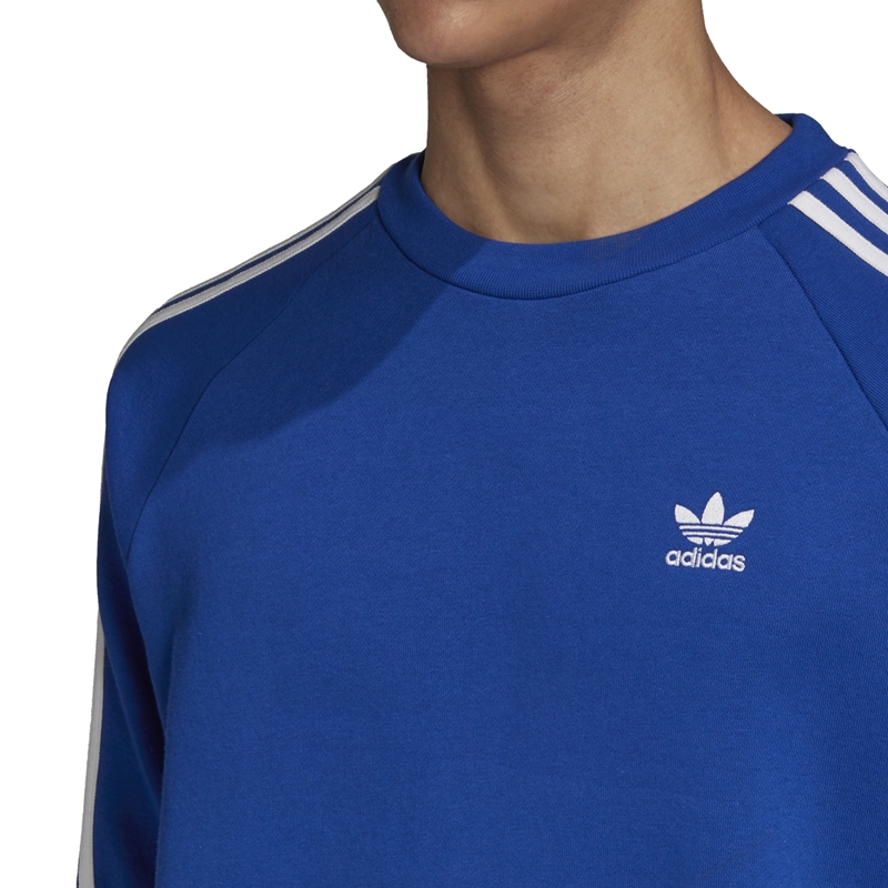 Adidas Originals 3-Stripes Crew Sweatshirt (royal)