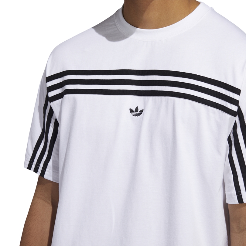 Adidas Originals 3 Stripes T-Shirt (White/Black)