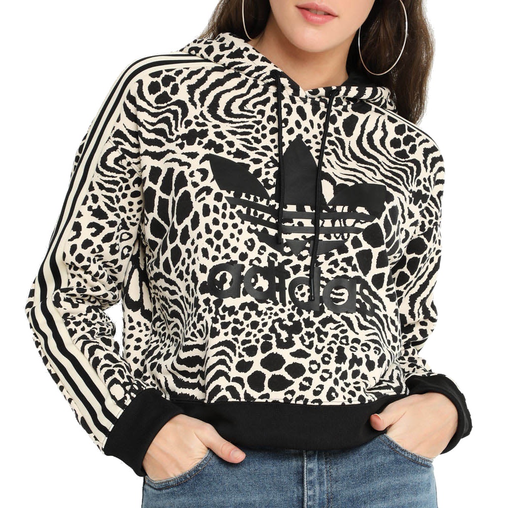 chaqueta adidas leopardo chico