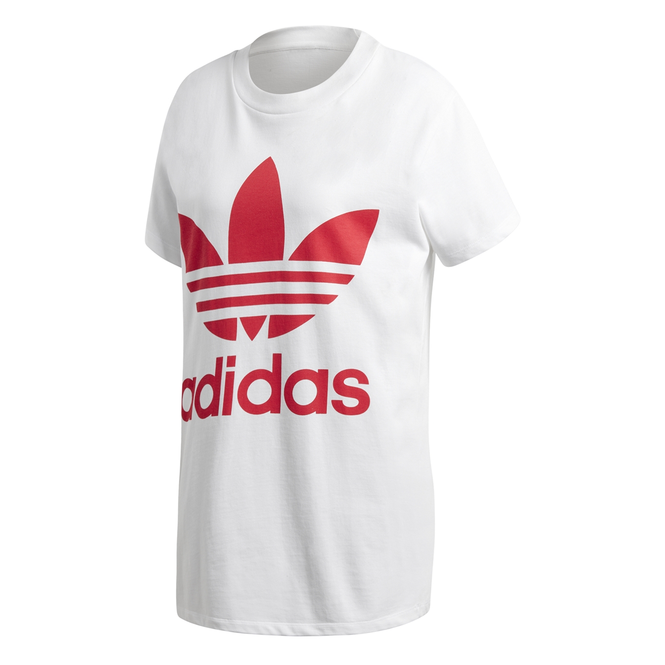 camiseta adidas big trefoil feminina