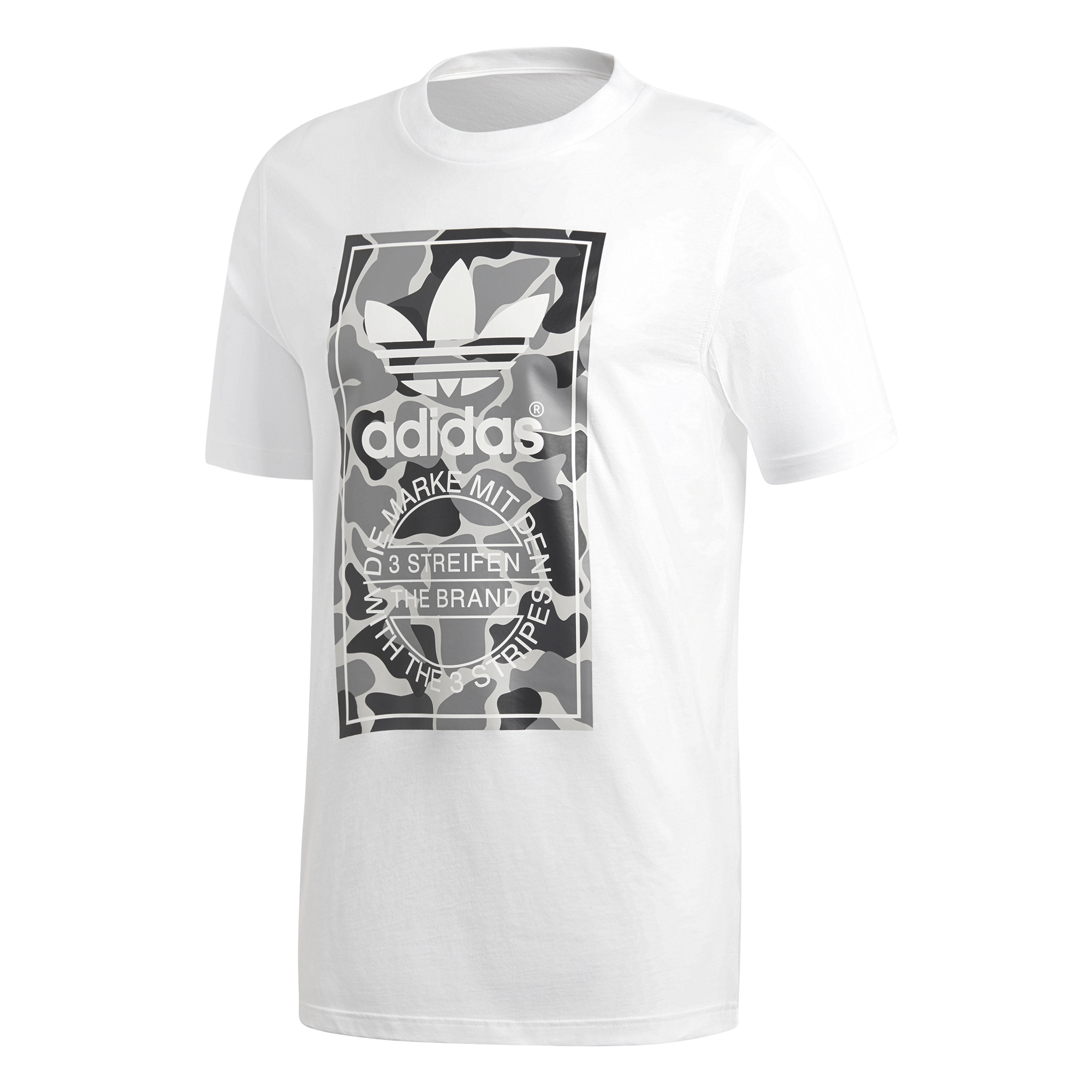 Adidas Originals Camo Tounge Label Tee (White)