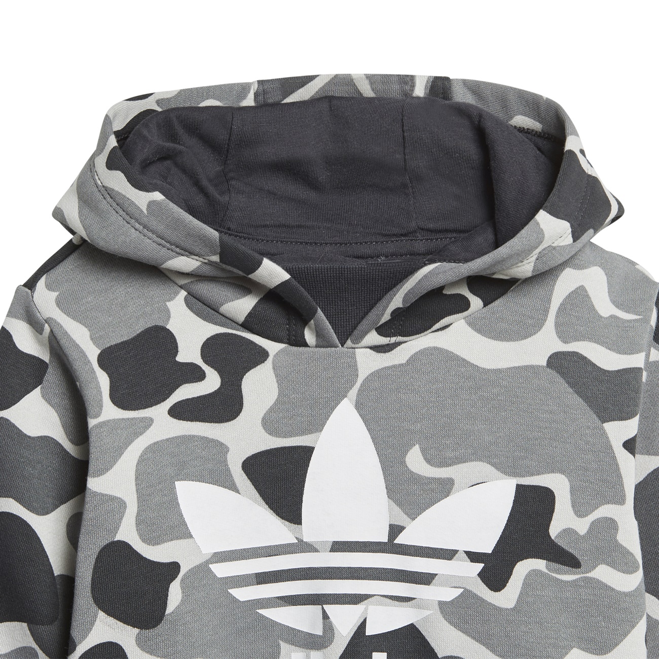 Camo trefoil store hoodie set