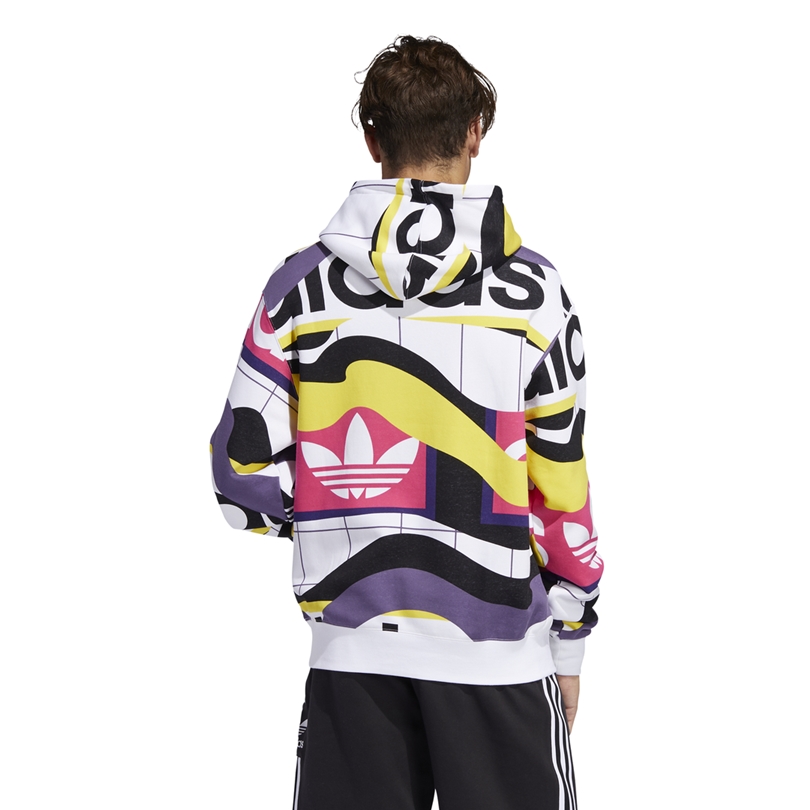 Adidas Originals Catalog Print Hoodie (multicolor)