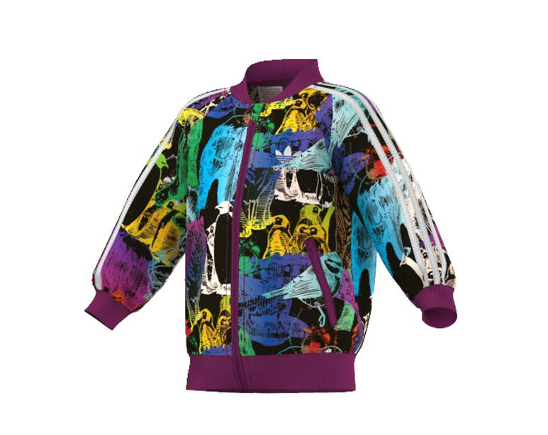 chaqueta adidas multicolor hombre