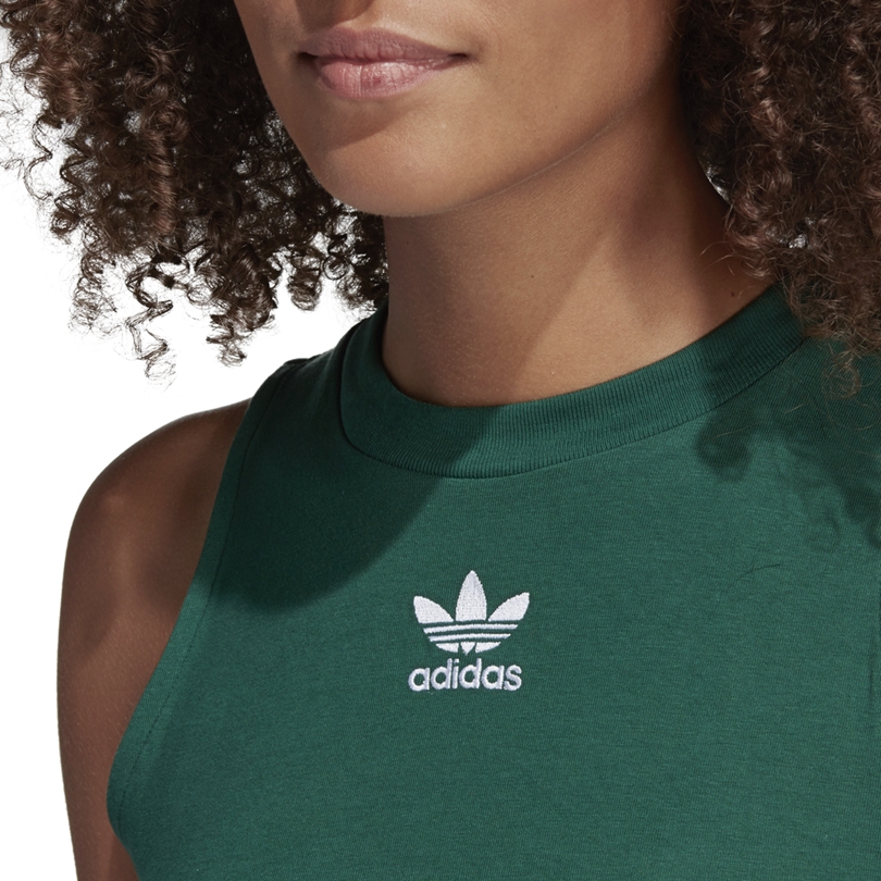 Adidas Originals Crop Tank Top (collegiate green)