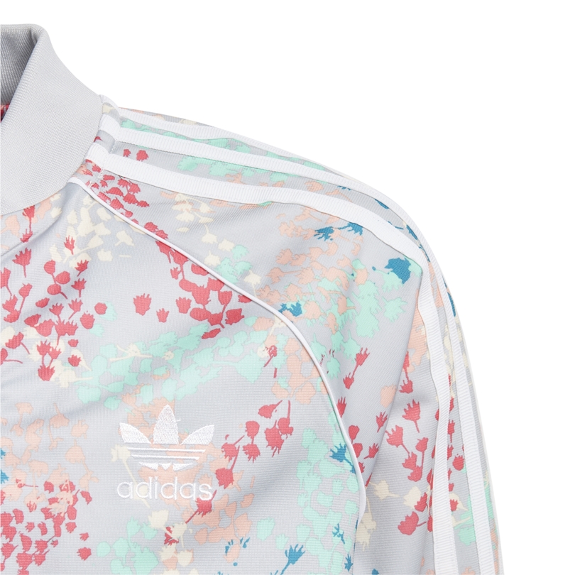 adidas track top floral