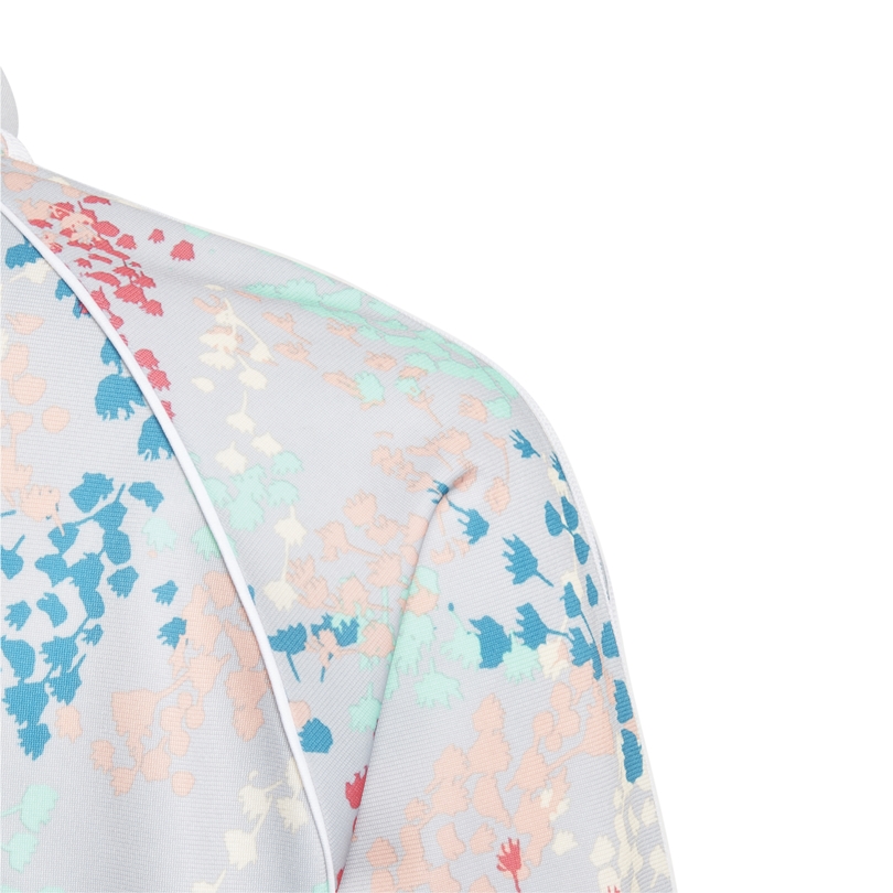 adidas track top floral