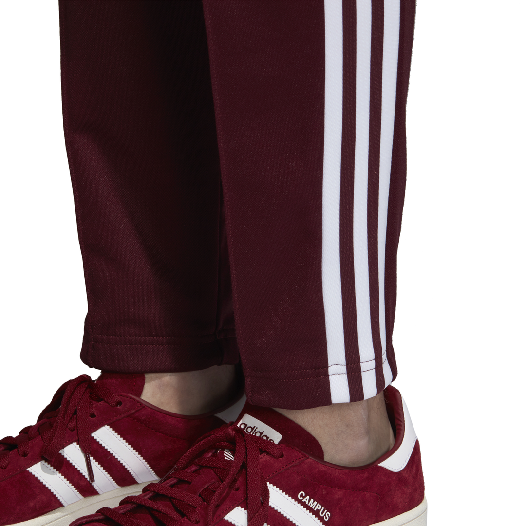 Abstracción Escribe un reporte Me preparé Adidas Originals Franz Beckenbauer Track Pants (Maroon)