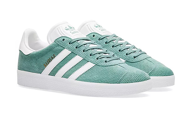 Adidas Originals Gazelle vapuor steel white gold met